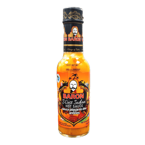 BARON WEST INDIAN HOT SAUCE - 155ML - BARON