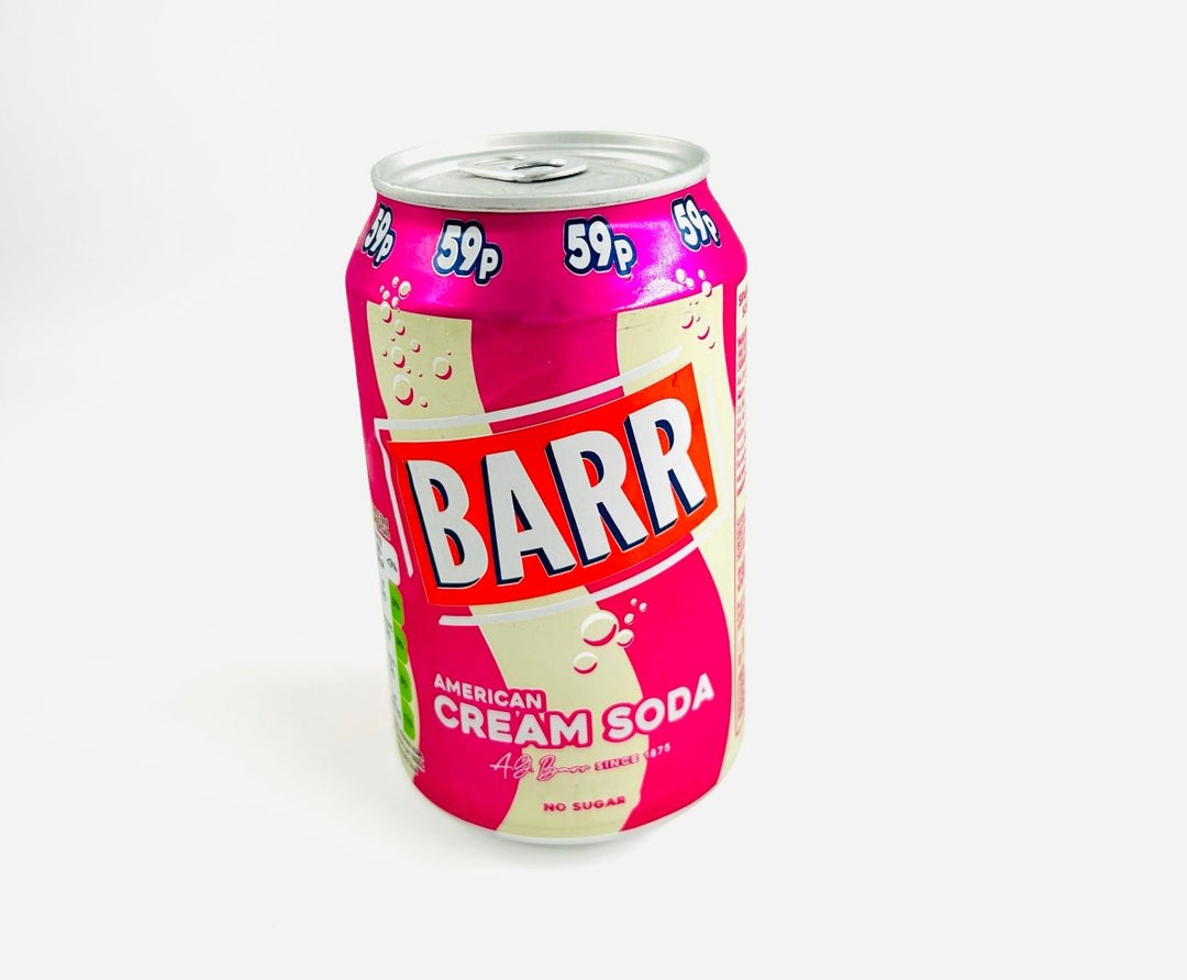 BARR AMERICAN CREAM SODA - 330ML - BARR