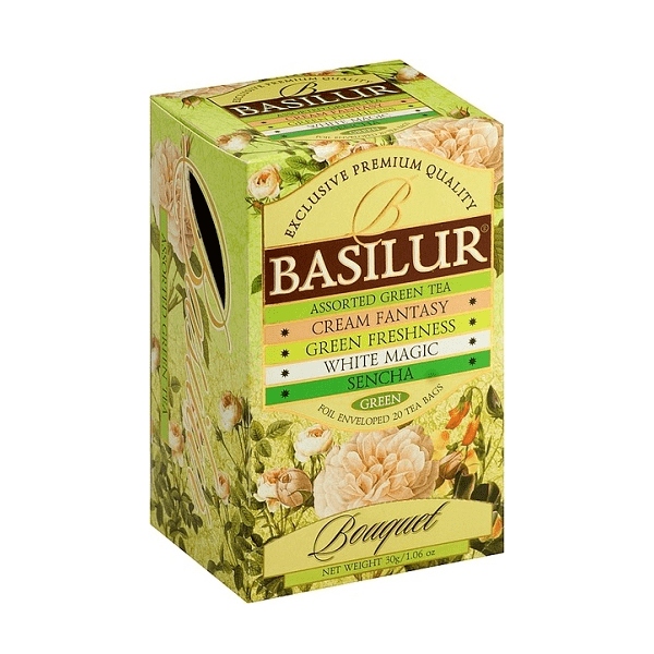 BASILUR ASSORTED TEA BAGS - Branded