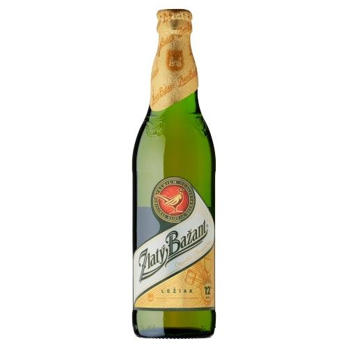 BEER ZLATY BAZANT BOTTLE - 0.5L - Branded