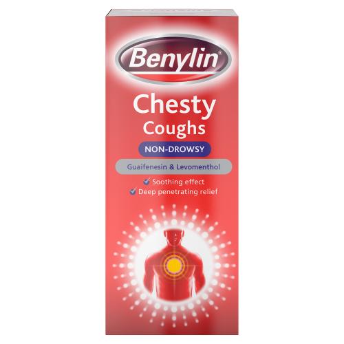 BENYLIN GSL NON DROWSY CHESTY COUGH LIQUID - 150ML - BENYLIN