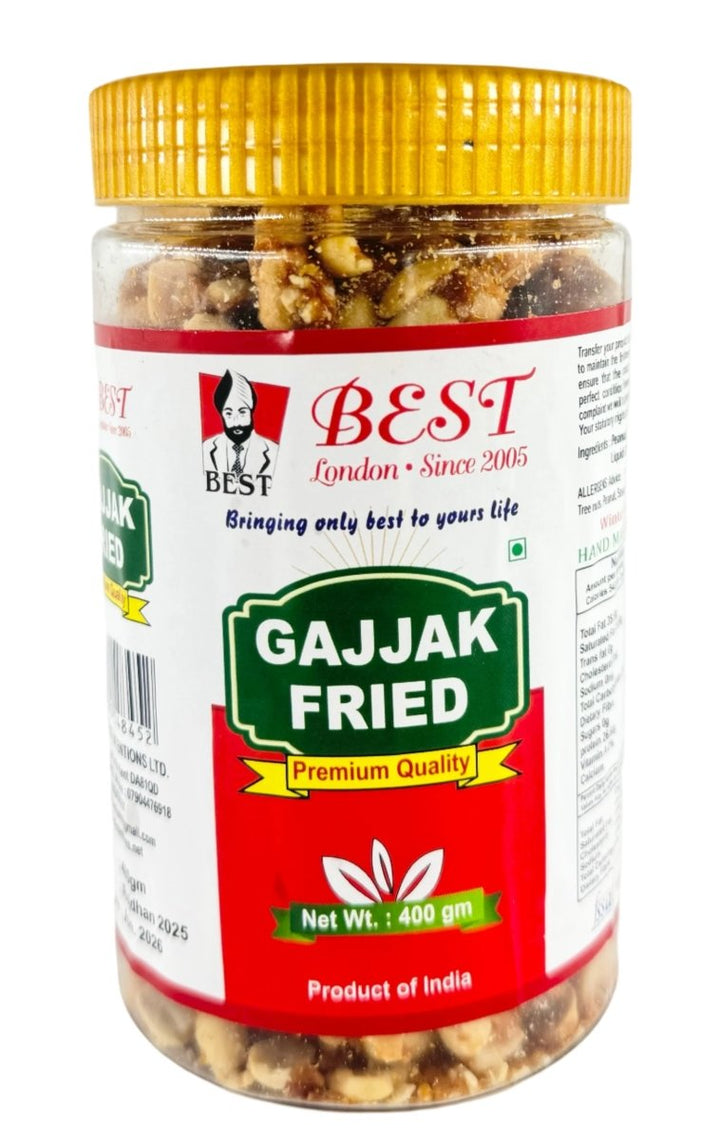 BEST GAJJAK FRIED BOTTLE - 400G - BEST INTENTIONS