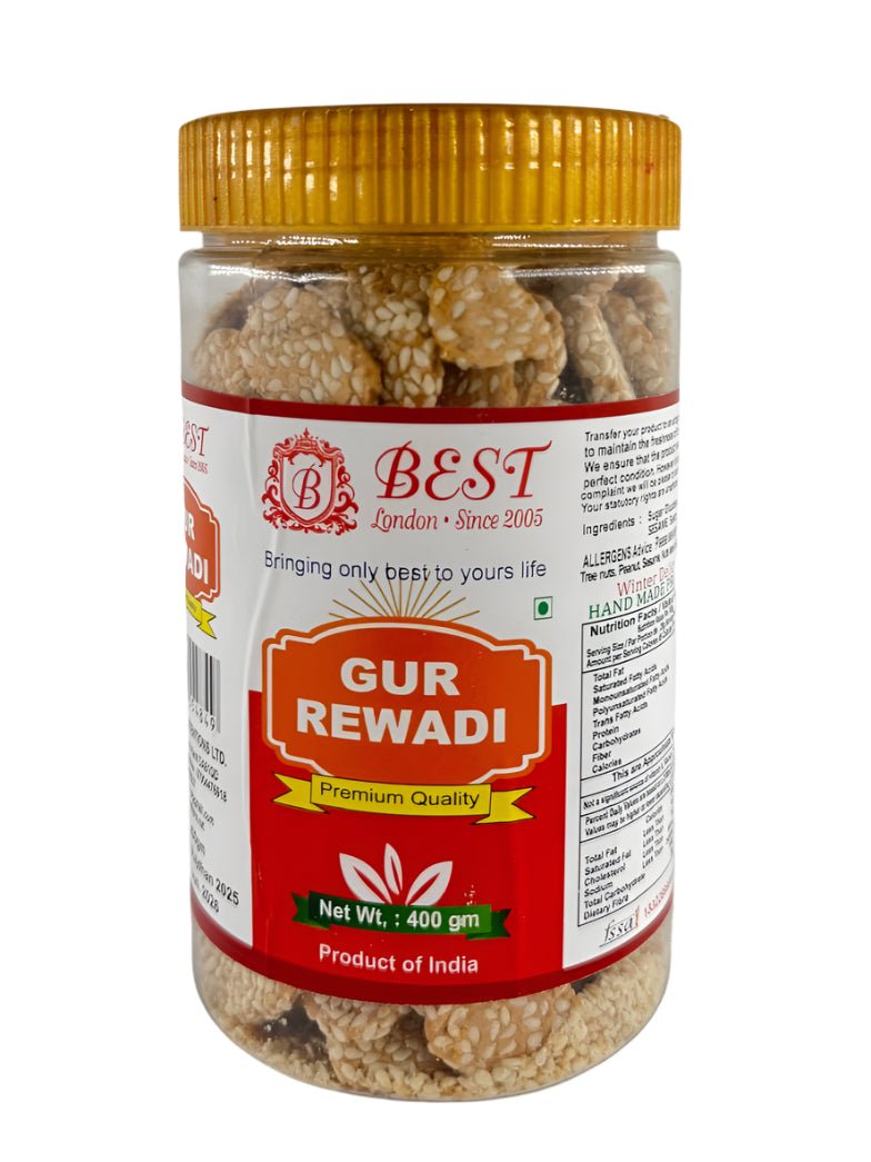 BEST GUR REWADI - 400G - BEST