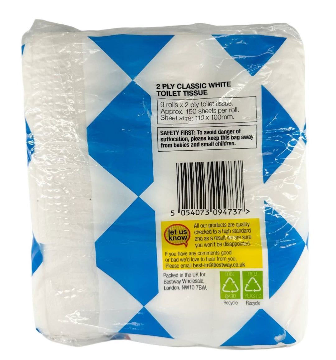 BEST - IN SUPER SOFT TOILET TISSUE CLASSIC - 2PLY - BEST - IN