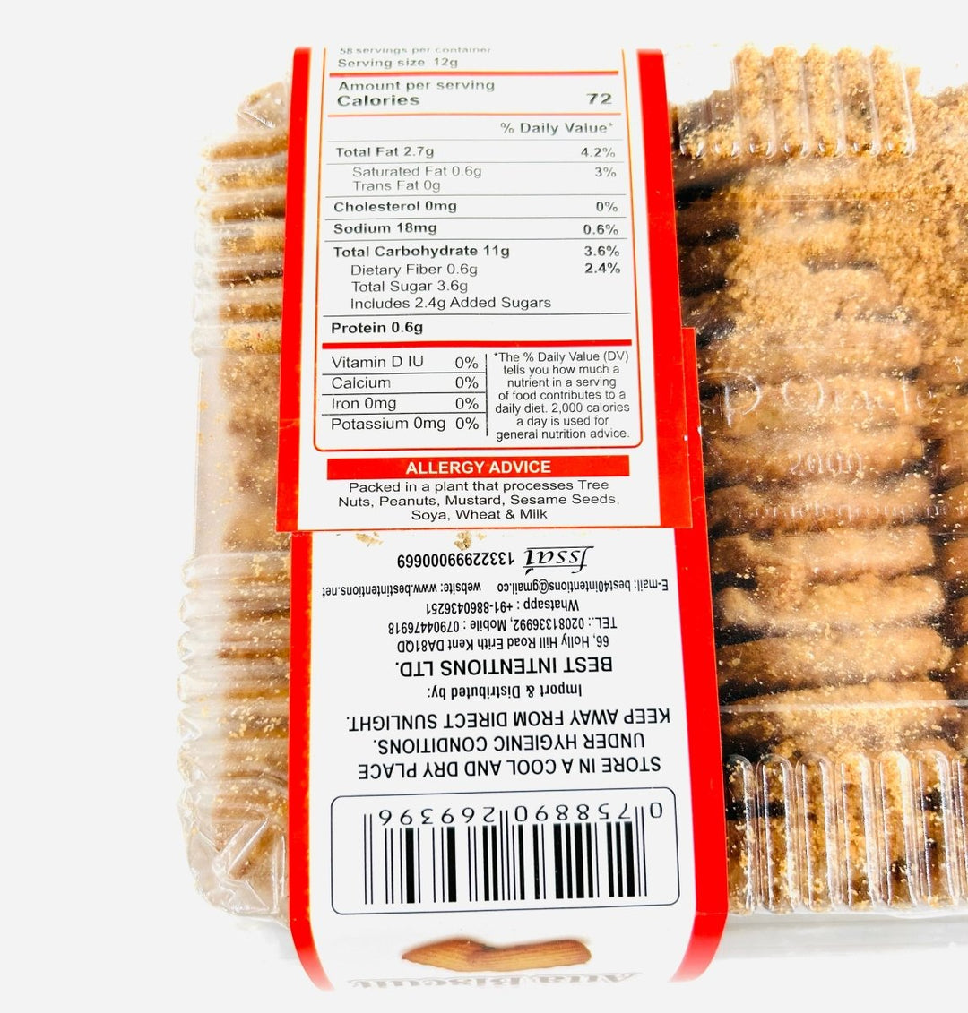 BEST PUNJABI ATTA BISCUIT - 700G - BEST