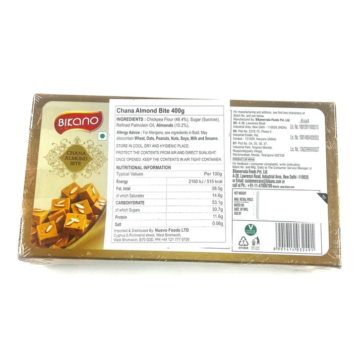 BIKANO CHANA ALMOND BITE - 400G - BIKANO