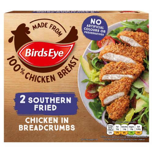 BIRDS EYE 2 SOUTHERN FRIED CHICKEN - 180G - BIRDS EYE