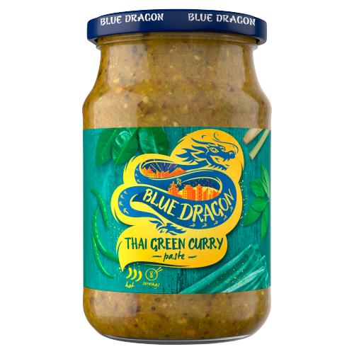 BLUE DRAGON GREEN THAI PASTE - 285G - BLUE DRAGON