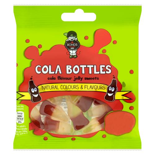 BONDS COLA BOTTLES 50G - BONDS