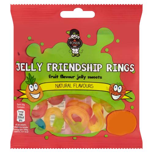 BONDS JELLY RINGS - 50G - BONDS