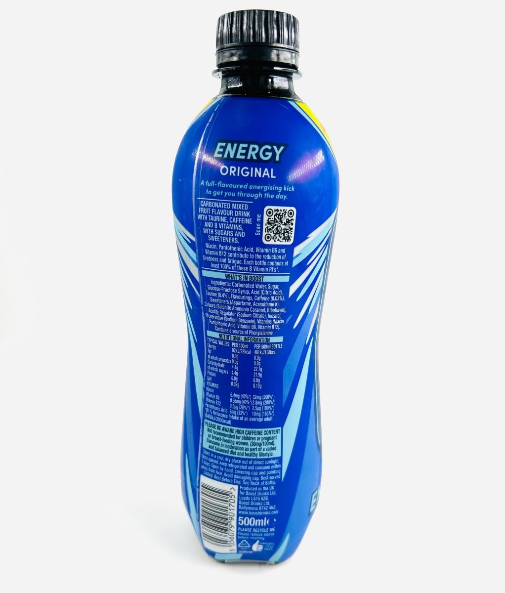 BOOST ENERGY ORIGINAL - 500ML - BOOST