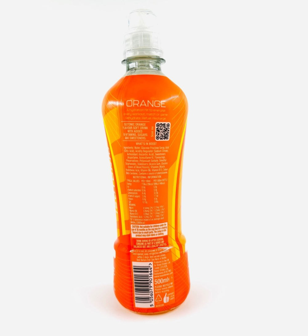 BOOST ISOTONIC SPORT ORANGE - 500ML - BOOST