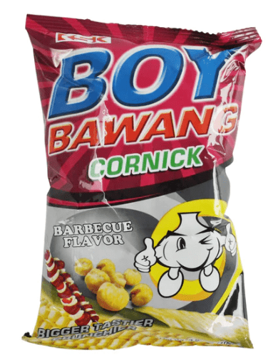 BOY BAWANG CORNICK BAREBQUE FLAVOUR - 100G - BOY BAWANG