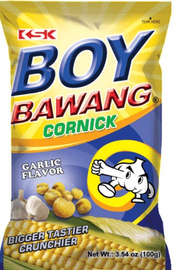 BOY BAWANG CORNICK GARLICFLAVOUR - 100G - BOY BAWANG