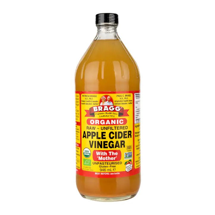 BRAGG ORGANIC APPLE CIDER VINEGAR - 946ML - BRAGG