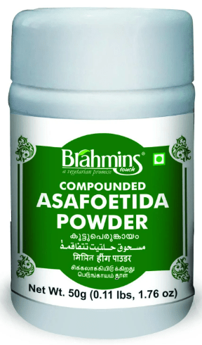 BRAHMINS ASAFOETIDA POWDER - 50G - BRAHMINS