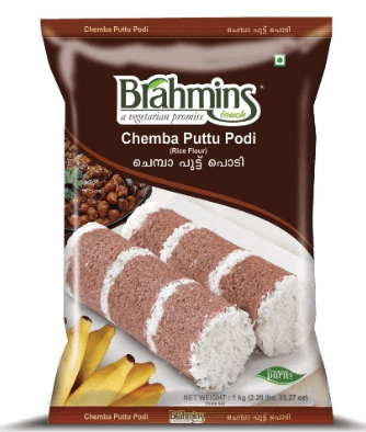 BRAHMINS CHEMBA PUTTU PODI 1KG - BRAHMINS