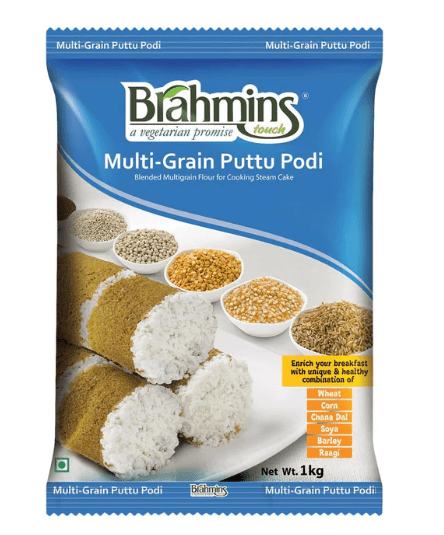 BRAHMINS MULTI - GRAIN PUTTU PODI - 1KG - BRAHMINS