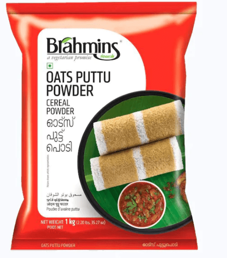 BRAHMINS OATS PUTTU POWDER - 1KG - BRAHMINS