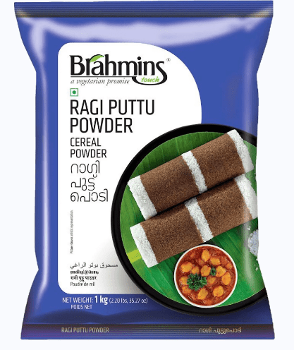 BRAHMINS RAGI PUTTU POWDER - 1KG - BRAHMINS