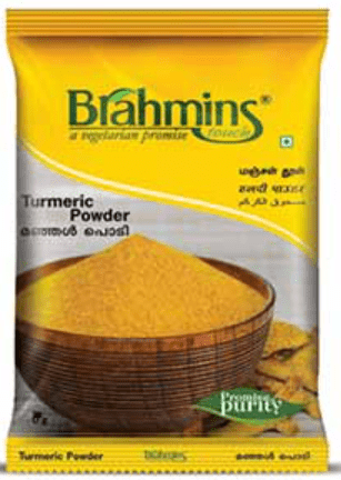 BRAHMINS TUMERIC POWDER - 250G - BRAHMINS