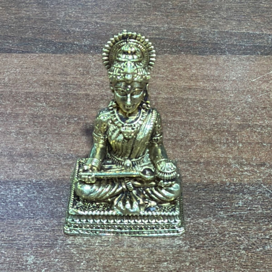 Brass Annapoorni Idol - H5cm - ALLI BHAVAN