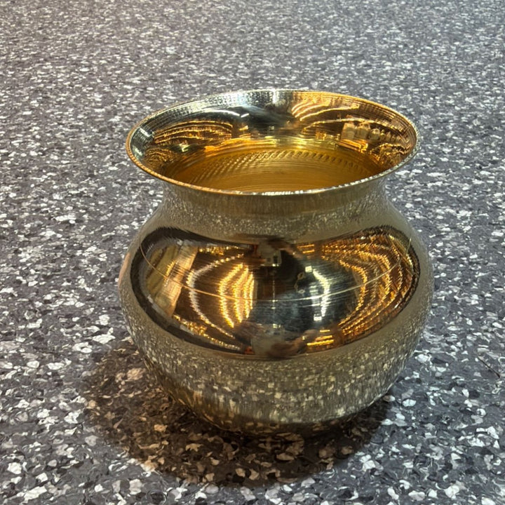 Brass Paragi Lota Size 3 - ALLI BHAVAN
