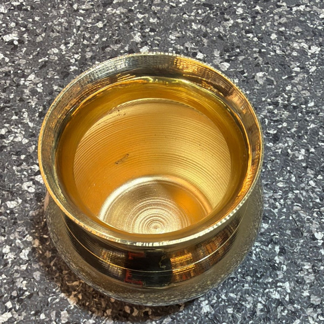 Brass Paragi Lota Size 3 - ALLI BHAVAN