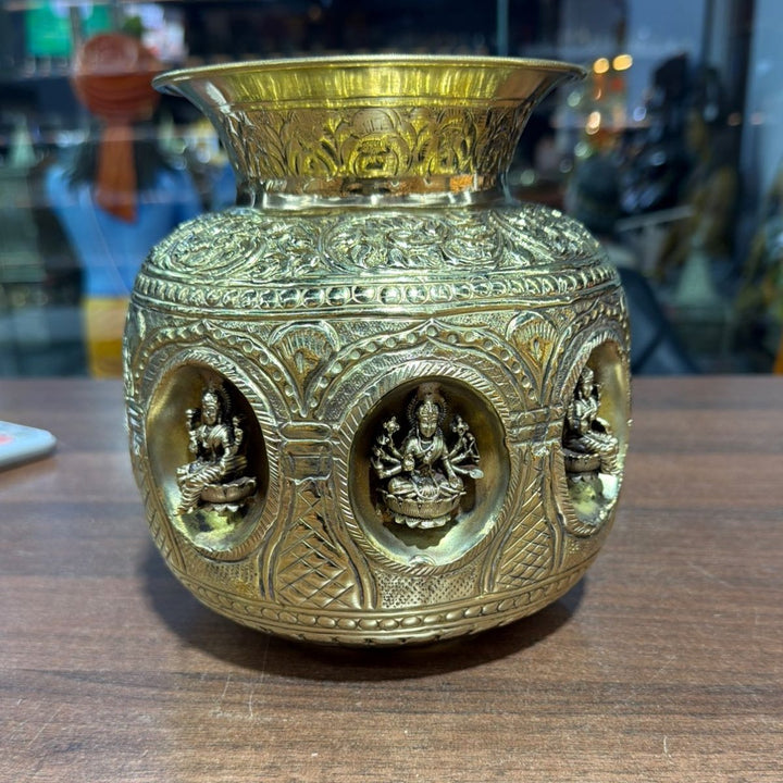 Brass Spl Lota Outer 900g - H7inch - ALLI BHAVAN