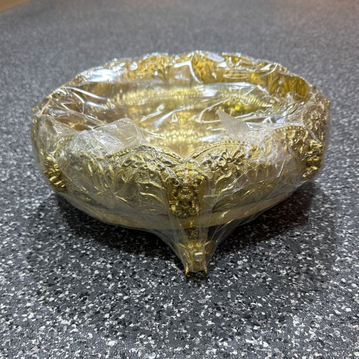 Brass Spl Uruli - D13inch - ALLI BHAVAN