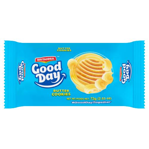 BRITANNIA GOOD DAY BUTTER COOKIES - 72G - BRITANNIA