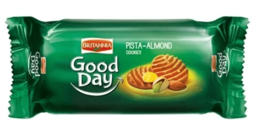 BRITANNIA GOOD DAY PISTA & ALMOND COOKIES - 72G - BRITANNIA