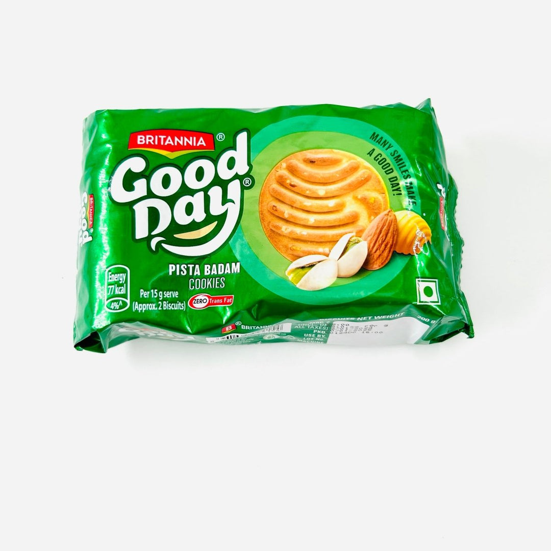 BRITANNIA GOOD DAY PISTA BADAM COOKIES - 200G - BRITANNIA