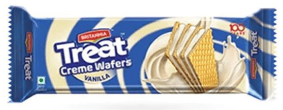 BRITANNIA TREAT WAFERS VANILLA - 150G - BRITANNIA