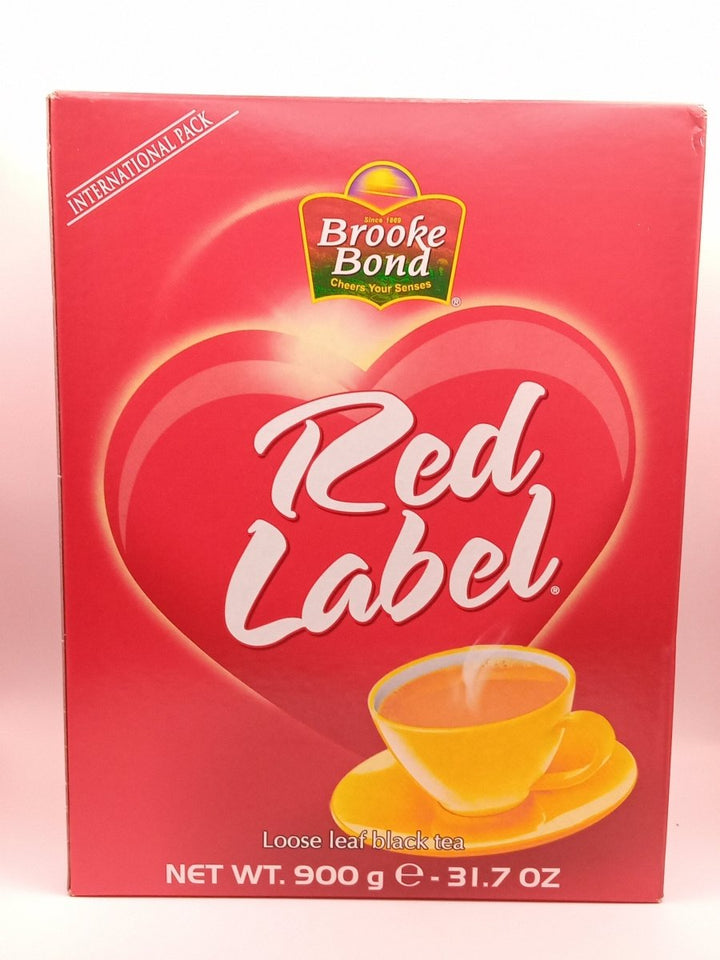 BROOKE BOND RED LABEL LOOSE LEAF BLACK TEA - 900G - BROOKE BOND