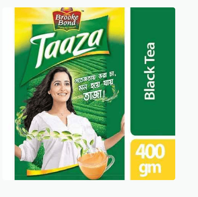 BROOKE BOND TAAZA BLACK TEA - 400G - BROOKE BOND