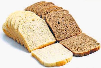 BROWN/WHITE SLICE BREAD - Branded