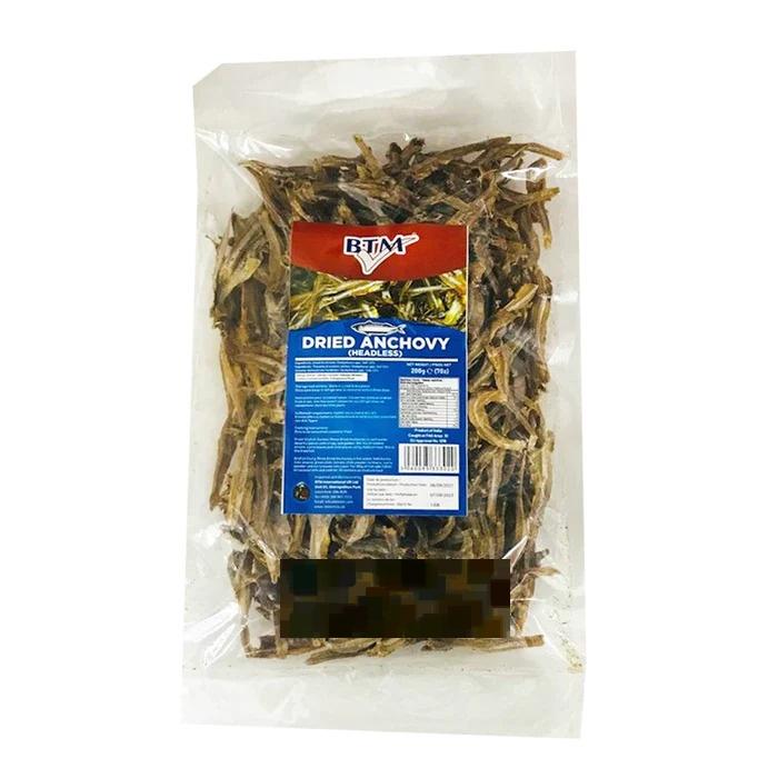 BTM DRIED ANCHOVY HEADLESS - 200G - BTM