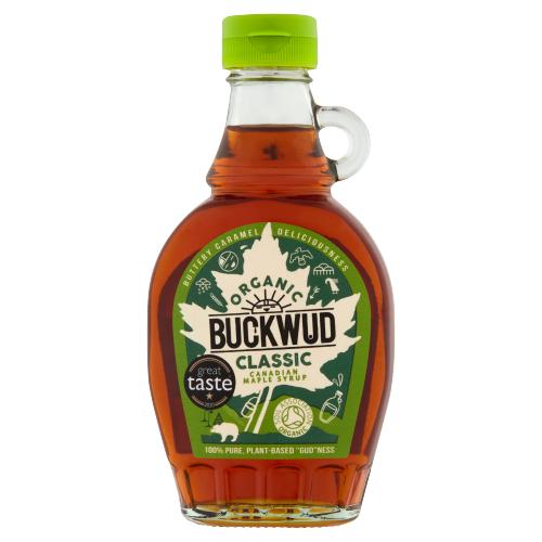 BUCKWUD ORGANIC MAPLE SYRUP - 250G - BUCKWUD