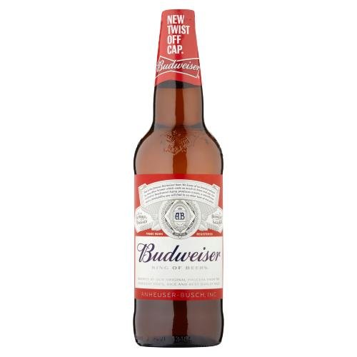 BUDWEISER LRG NRB - 660ML - BUDWEISER