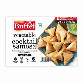 BUFFET VEGETABLE COCKTAIL SAMOSAS - 300G - BUFFET