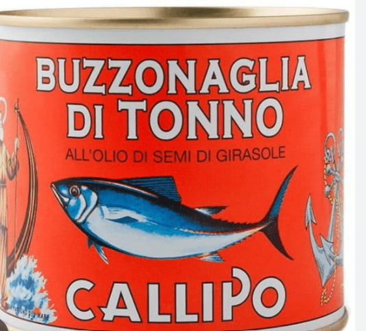 BUZZONAGLIA DI TONNO - 620G - BUZZONAGLIA