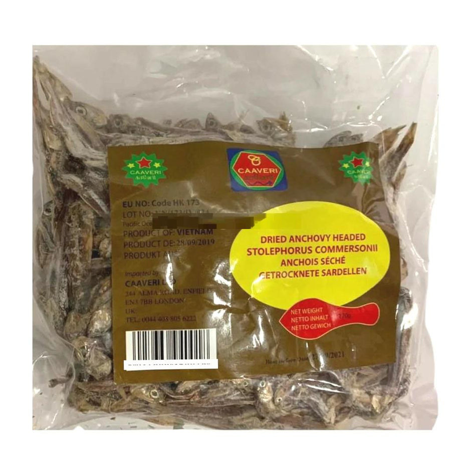 CAAVERI DRIED ANCHOVY H/L 100G - Alli Bhavan