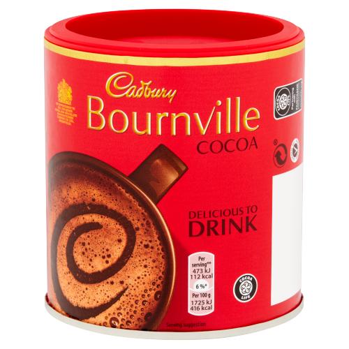 CADBURY BOURNEVILLE COCOA - 125G - CADBURY