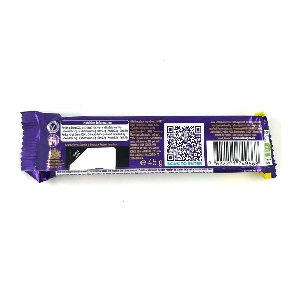 CADBURY DAIRY MILK - 45G - CADBURY