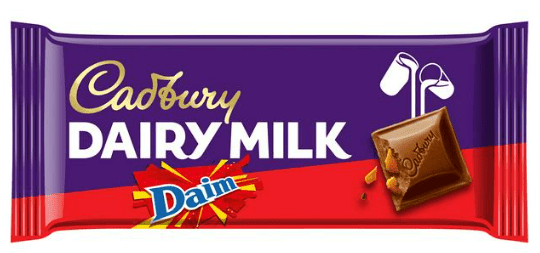 CADBURY DAIRY MILK DAIM - 120G - CADBURY