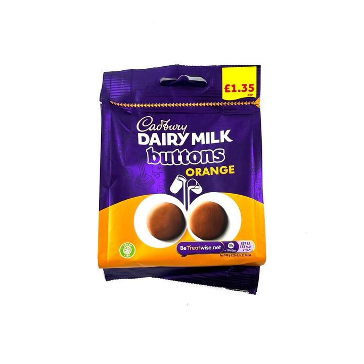 CADBURY DAIRY MILK ORANGE BUTTONS - 85G - CADBURY