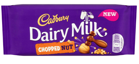 CADBURY DAIRY MILLK CHOP NUT - 95G - CADBURY