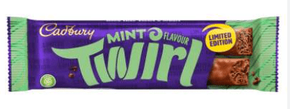 CADBURY TWIRL MINT - 43G - CADBURY