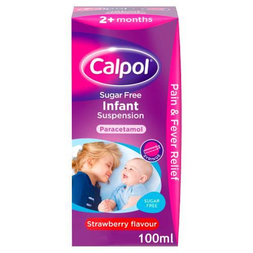 CALPOL GSL INFANT SUGAR FREE SUSPENSION - 100ML - CALPOL